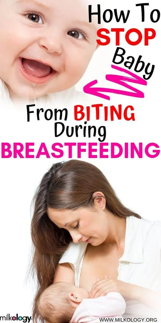 Biting online while nursing